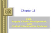 1 EDI, Supply Chain Management, and Global Information Systems Chapter 11.