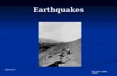 Earthquakes Kim Lachler updated 10/2014 NCES 6.E.2.2.