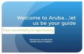 Welcome to Aruba…let us be your guide Michael-Leo van Romondt Deloitte Dutch Caribbean.