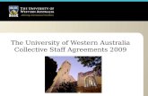 The University of Western Australia Collective Staff Agreements 2009.
