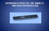 INTRODUCTION TO MC 68HC11 MICROCONTROLLER. Block Diagram Of MC68HC11.
