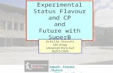 Experimental Status Flavour and CPand Future with SuperB Achille Stocchi LAL Orsay Université Paris-Sud IN2P3-CNRS SuperB: Flavour Physics 2011, Jan 18.