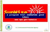 SunWiseSunWise JA 6-8 1 SunWise a program that radiates good ideas  U.S. Environmental Protection Agency.