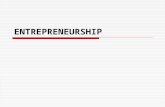 ENTREPRENEURSHIP. Words,words, words entrepreneur (n.) enterprise (n.) entrepreneurial (adj.)  an entrepreneurial approach  entrepreneurial skills