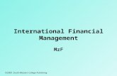 International Financial Management MzF ©2000 South-Western College Publishing.