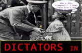 Who’s this creeper?!? I hope there aren’t any more of them!! DICTATORS IN WWII.