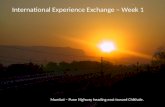 International Experience Exchange – Week 1 Mumbai – Pune Highway heading east toward Chikhale.