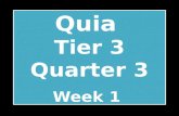 Quia Tier 3 Quarter 3 Week 1. Accent Name of symbol: ACCENT.