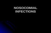 NOSOCOMIAL INFECTIONS. A hospital-acquired infection, also known as a HAI or in medical literature as a nosocomial infection, is an infection that develops.