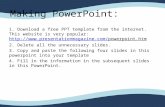 Making PowerPoint: 1. Download a free PPT template from the internet. This website is very popular: //.