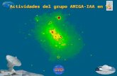 Actividades del grupo AMIGA-IAA en VO. AMIGA (Analyzing the interestellar Medium of Isolated GAlaxies) AMIGA (Analyzing the interestellar Medium of Isolated.