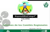 COLOMBIA Manizales, Abril de 2008 Informes de los Comités Regionales.