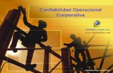 Confiabilidad Operacional Corporativa Reliability Center, Inc.  © Reliability Center, Inc. 1985-2002.