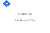 Ofimática Suite Microsoft Office Microsoft Office Powerpoint Word Excel Access Frontpage.