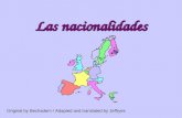 Las nacionalidades Original by Bechadem / Adapted and translated by Jeffryes.