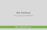 Bal Harbour “A Curated Destination”. Miami Diversidad cultural Diferentes vecindarios con su propia identidad Extensas playas: Bal Harbour, Halouver,