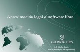 Aproximación legal al software libre Nelly Sánchez Mouriz Derecho Tecnologías de la Información.