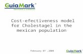 Cost-efectiveness model for Cholestagel in the mexican population February 07,2008.