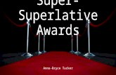 Super-Superlative Awards Anna-Bryce Tucker. La mejor actriz femenina de 2015… Sandra es muy talentosa. Ella muestra mucha emoción en television.