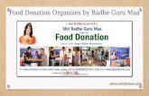 Food Donation Organizes by Radhe Guru Maa