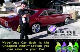 Waterless Car Wash is the Cheapest Modification you can make to your Car
