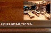 Buying a best quality plywood in Bangalore, India.