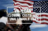 VA Loan Closing Costs And Unallowable Fees