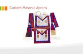 Masonic Aprons | Custom Masonic Regalia Officer Aprons