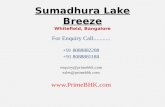 Sumadhura Lake Breeze, Whitefield, Bangalore