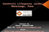 Sanskruti Lifespaces Jardin- Pune - Call @ 02030157100 For Booking, Review,...