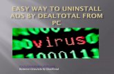 How to Remove/Block Ads by DealTotal from PC