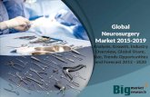 Global Neurosurgery Market 2015 - Market Size, Share, Growth & Opportunitie