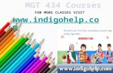 MGT 434 Courses/Indigohelp