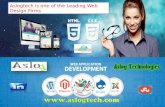 Aslogtech is one of the Leading Web Design Firms