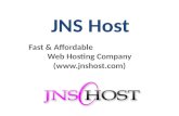 Reliable Web Hosting Services In JNS Host