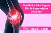Best Herbal Joint Support Pills To Improve Joints Flexibilit