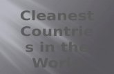 Cleanest Countries