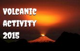 Volcanic activity 2015