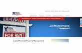 Property Management in Lusby Maryland