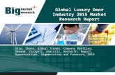 Global Luxury Door Industry-Size, Share,Trends