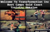 Boot Camps Gold Coast Training Session
