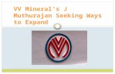 VV Mineral’s J Muthurajan Seeking Ways to Expand