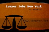 Lawyer Jobs New York at JDhuntr