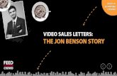 Video Sales Letters _ The Jon Benson Story