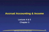 Chap 3 accrual accounting & income