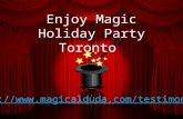 Enjoy Magic Holiday Party Toronto