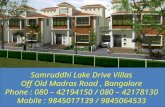 Samruddhi Lake drive - Call 9845017139