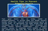 Health Tips to Prevent Atherosclerosis