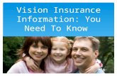 : Vision Insurance InformationYou Need To Know