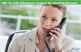 NEC SL1100 Telephone System for Small Businesses